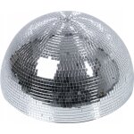 Eurolite half mirror ball 50 cm motoris - boules  facettes