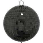 Eurolite mirror ball 15cm noir - boules  facettes