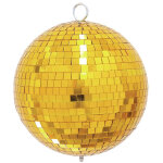 Eurolite mirror ball 20cm or - boules  facettes