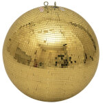 Eurolite mirror ball 40cm or - boules  facettes