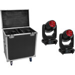 Eurolite set 2x led tmh - s400 cmy + valise � roulettes - kits