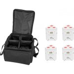 Eurolite set 4x akku tl - 3 tcl blanc + sb - 4 soft - bag - kits