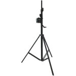 Eurolite stt - 400 / 85 support de treuil t�v / gs noir - tr�pieds � manivelle