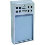 Europalms ashtray window, stainless steel - objets de dco & amnagement
