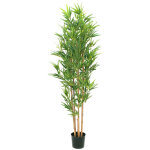 Europalms bambou deluxe, plante artificielle, 150cm - arbres