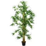 Europalms bambou multi troncs, plante artificielle, 150cm - arbres