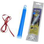 Europalms bton lumineux, bleu, 15cm, 12x - effets de fte