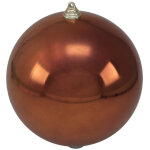 Europalms boule déco 20cm, cuivre - boules de décoration Europalms boule déco 20cm, cuivre - boules de décoration