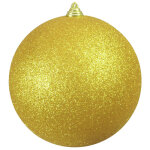 Europalms boule dco 20cm, or, paillettes - boules de dcoration