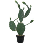 Europalms europalmes cactus nopal, plante artificielle, 76cm - cacti Europalms europalmes cactus nopal, plante artificielle, 76cm - cacti