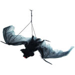 Europalms europalmes chauve - souris avec environ 120 cm d'envergure d'ailes - décoration halloween Europalms europalmes chauve - souris avec environ 120 cm d'envergure d'ailes - décoration halloween