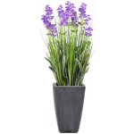 Europalms europalmes lavande, plante artificielle, violet, en pot, 45cm - fleurs Europalms europalmes lavande, plante artificielle, violet, en pot, 45cm - fleurs