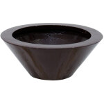 Europalms europalmes leichtsin bowl - 15, brun brillant - pots de fleurs