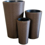 Europalms europalmes set de pots dco  india  74 / 54 / 44cm - pots de fleurs