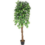 Europalms ficus tree multi - trunk, plante artificielle, 180cm - arbres