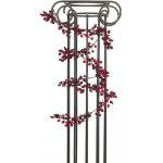 Europalms guirlande de baies mlanges, artificielle, 180cm, rouge - vrilles et guirlandes