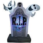 Europalms halloween figure gonflable pierre tombale, 183cm - dcoration halloween