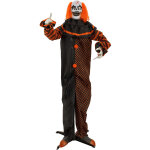 Europalms halloween figure pop - up clown, anim�e, 180cm - d�coration halloween