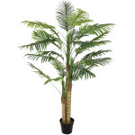 Europalms palmier areca, 3 troncs, plante artificielle, 150cm - palmiers