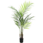 Europalms palmier areca avec grandes feuilles, plante artificielle, 125cm - palmiers Europalms palmier areca avec grandes feuilles, plante artificielle, 125cm - palmiers