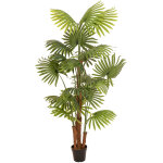 Europalms palmier éventail, plante artificielle, 165cm - palmiers Europalms palmier éventail, plante artificielle, 165cm - palmiers