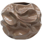 Europalms pot design bubble - 35, brun - pots de fleurs