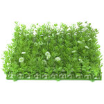 Europalms tapis de gazon, artificiel, vert - blanc, 25x25cm - accessoires de décoration Europalms tapis de gazon, artificiel, vert - blanc, 25x25cm - accessoires de décoration