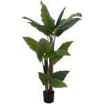 Europalms taro alocasia, plante artificielle, 140 cm - palmiers Europalms taro alocasia, plante artificielle, 140 cm - palmiers