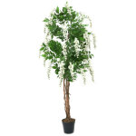 Europalms wisteria, plante artificielle, blanc, 150cm - arbres