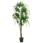 Europalms wisteria, plante artificielle, blanc, 180cm - arbres