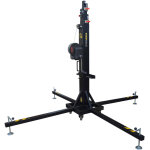 Fantek lift t - 106d poussoir de treillis , noir, charge max. hauteur 6. 4m - pieds de levage
