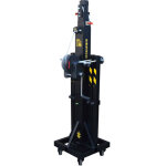 Fantek liftt - 105d l�ve - poutre, noir, charge max. hauteur 5. 3m - pieds de levage