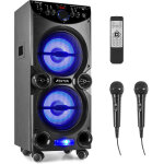 Fenton live2104 station de karaok� sur roulettes 2x 10 pouces - b - stock - - soldes% haut - parleurs ...