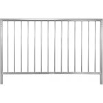 Garde - corps de s�curit� bullstage de 110 cm de haut pour une largeur de plate - forme de 2 m - accessoires ...