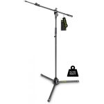 Gravity ms 4322 hdb - support de microphone lourd avec pied de tr�pied et bras de rallonge 2 points - ...