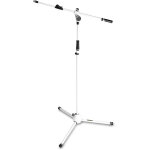 Gravity ms 4322 w - pied micro sur tr�pied perchette t�lescopique 2 points blanc - pieds de microphone ...