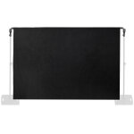 Gravity pad set 2 - systme de support tubulaire pour rideaux ( pipe and drape ), avec rideau - tissus ...