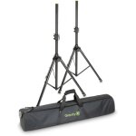 Gravity ss 5212 b set 1 - set de 2 pieds d'enceinte d'acier avec sac de transport - pieds pour enceintes ...