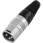 Hicon fiche xlr 3 broches hi - x3cm - connecteur xlr 3 pol.