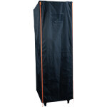 Housse pour chariot wentex p&d; pour le transport de tubes et de rideaux - noir / orange - mat�riel pour ...