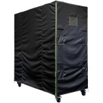 Housse pour rack showgear loadmaster 800 mm, 1 800 mm pour rack loadmaster 8x18 - rack � roulettes et ...