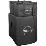 Housse de transport dap - audio pour pure club 15 noir - nylon - housses de protection pour haut - parleurs ...