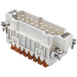 Ilme 16p insert mâle pour piston - fiches & embases multibroches Ilme 16p insert mâle pour piston - fiches & embases multibroches