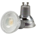 Isoled ampoule led gu10 5w, 45, prismatique, blanc froid, dimmable, irc90 - lampes led socle gu10