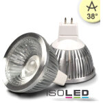 Isoled ampoule led mr16 5, 5 w cob, 38, blanc chaud, - lampes led socle gu5. 3