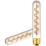 Isoled ampoule spirale led e27 vintage line, ambre, 4w 2200k - lampes led socle e27
