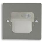 Isoled applique encastr�e led sys - wall68 230v, pir ma�tre / esclave, 3w, 3000 4000 6000k - lampes murales ...