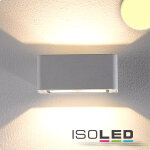 Isoled applique led direct / indirect 4x3w cree, ip54, blanc, blanc chaud - lampes murales et de plafond ...