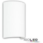 Isoled applique murale led en pltre 2x3w, up&down, ; ronde, blanc chaud - lampes murales et de plafond ...