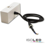 Isoled auvent de plafond carr blanc, y compris cble bipolaire enduit de tissu de 1, 5 m avec - accessoires ...